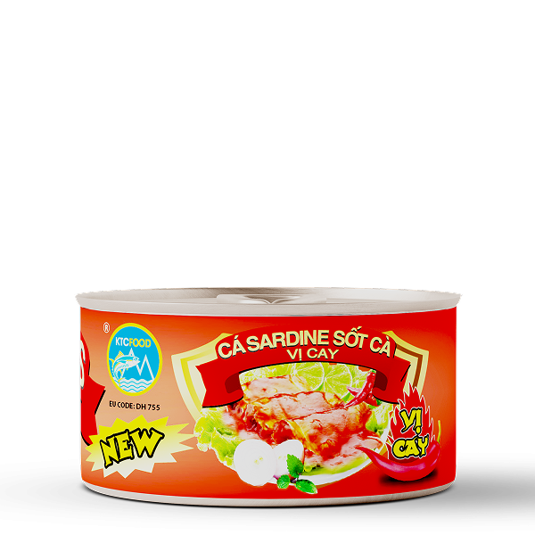 Cá Sardines Sốt Cà Vị Cay Đóng Hộp